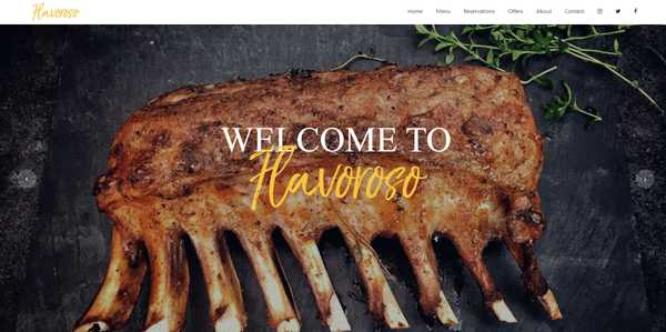 Flavoroso hero